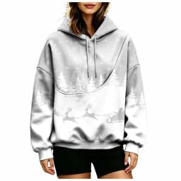 Women Fall And Winter Hoodie With Pet Pouch Oversized Pocket Colorful Print Sweatshirt For Dogs And Long Hoodie Dress plus Size