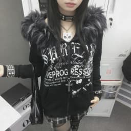 2026 Subculture Faux Fur Print Jacket with Hooded Women Casual Slim Vintage Hoodies Y2k Gothic Punk Cropped Zipper Sweatshirt