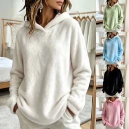 Women Hooded Sweatshirt Sports Sweatshirt Color Change Sports Sweatshirt Casual Top