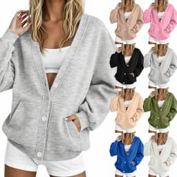 Women Hoodless Sweatshirt Sports Sweatshirt Color Change Sports Sweatshirt Casual Sweatshirt