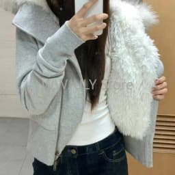 Winter Hoodie Coat Women Academia Y2k Streetwear Long Sleeve Sweatshirts Grunge Pullovers 2000s Lambs Wool Jacket New Chic