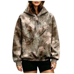 Women Fall And Winter Hoodie With Pet Pouch Oversized Pocket Colorful Print Sweatshirt For Dogs And Cats Womens Hoodies Zipper