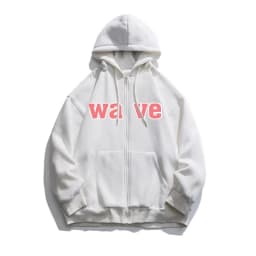 Women's Hoodie Sweatshirt Thickened Fleece Loose Fit Hooded Cardigan Coat Korean Style Commute Long Sleeve Cotton Polyester
