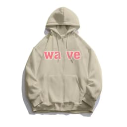 Women's Hoodie Sweatshirt Thickened Fleece Loose Fit Hooded Cardigan Coat Korean Style Commute Long Sleeve Cotton Polyester