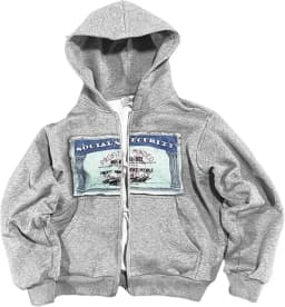 Vintage MMA Elite Men's New Zipper HoodieY2K Best Selling Harajuku Hip Hop Skull Letter Graphics Extra Large Couple Street Wear