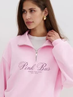 European Stylish Wine Red Sweater Zip Turn-down Collar Sweatshirt Retro Oversize Pullover Autumn Large Size Leisure Women Tops