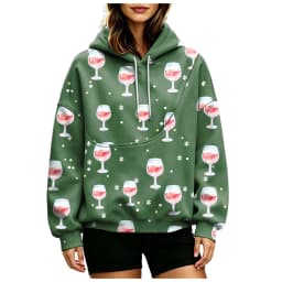 Womens Pet Pouch Hoodie Cozy Flannel Cat And Dog Oversized Hoodies Comfy Hoodies Women