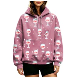 Womens Pet Pouch Hoodie Cozy Flannel Cat And Dog Oversized Hoodies Comfy Hoodies Women