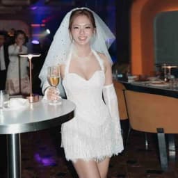 Customized Halter Tassel Mini Wedding Dress Sweetheart Sheath Short Bridal Gown with Detachable Sleeve After Party vestidos