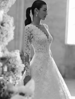 Luxury 2026 Wedding Dresses A Line Women Sexy Appliques Bridal Gowns Lace Sweep Train Formal V Neck Vestidos De Novia Customized