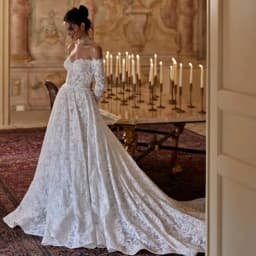 High Quality Long Sleeves Sweetheart Bridal Grown A Line Wedding Dresses Sweep Train Custom Made 2026 Vestido De Noival