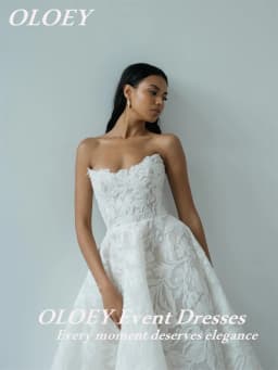 OLOEY Luxury Lace Ivory Wedding Dress Sweetheart Neck A Line Customized Bridal Gown Sweep Train Zip Buttons Robe de mariage