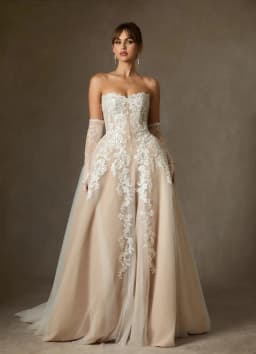 Luxurious Sweetheart 3d Flower Lace Bridal Grown A Line Wedding Dresses Custom Made 2026 Vestido De Noival No Sleeves