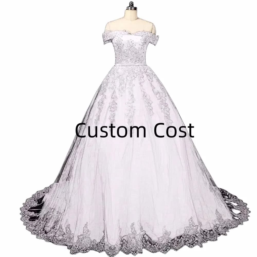 Vestido De Noiva Wedding Dress 2025 Customized Plus Size Vestidos De Novia Bridal Tulle Mariage