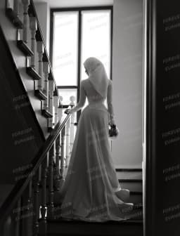 Simple Formal Wedding Dresses Muslim Woman Satin Bride Gowns High Neck Long Sleeve Ruffles Elegant Vestidos De Noche Customized