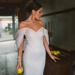 Elegant Sweetheart Mermaid Wedding Dress for Bride Off the Shoulder Open Back Bridal Gown Train Vestidos De Novia Customized