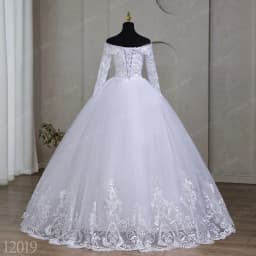 Customized Off Shoulder Plus Size Wedding Dresses 2026 New Luxury Long Sleeve For Bride Dress Wedding Gown Princess Vintage