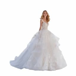 Vintage V-neckline Wedding Dress Princess Bridal Gowns Ruffles Appliques A-line Tulle Pleats Vestidos De Novia Customized