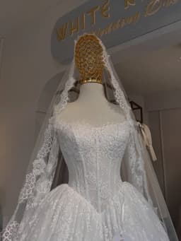 Luxury Lace Wedding Dress Vestido De Novia Princess Ball Gown Long Sleeve Elegant Bridal Dress for Women