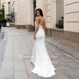 Elegant Beading High Collar Mermaid Wedding Dress Women 2026 Off The Shoulder Open Back Bridal Gown Vestidos De Novia Customized