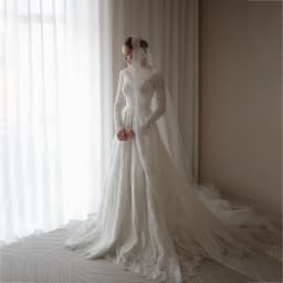 Vintage Modest Wedding Dresses High Neck Long Sleeve Lace A‑Line Bridal Gown Muslim Robe Mariée Vestido De Noiva Customized