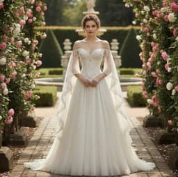Customized Retro Off The Shoulder Cape Sleeves Wedding Dresses For Bride Asymmetrical Lace Appliques A Line Boho Bridal Gowns