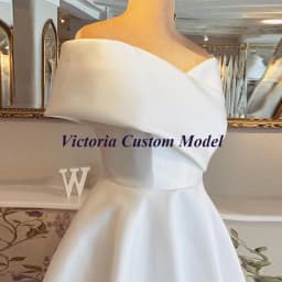 VIKTORIA Elegant Satin Wedding Dress For Woman Off Shoulder Buttons 2025 Bride A-LINE Pleat Vestido De Casamento Customized