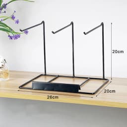 Earring Necklace Ring Jewelry Metal Display Stands White Black Organizer Holders Exhibitor Store Decor Desktop Storage Holder