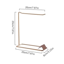 Earring Necklace Ring Jewelry Metal Display Stands White Black Organizer Holders Exhibitor Store Decor Desktop Storage Holder