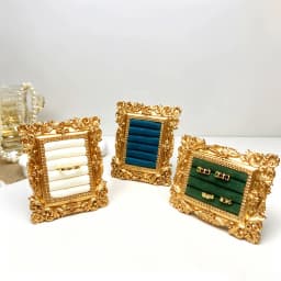 Jewelry Display Stand Vintage Photo Frame Ring Tray Jewelry Store Storage Booth Display Photography Display Item Prop