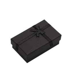 32pcs Jewelry Box 8x5cm Black Necklace Box for Ring Gift Box Paper Jewellery Box Packaging Bracelet Earring Display with Sponge