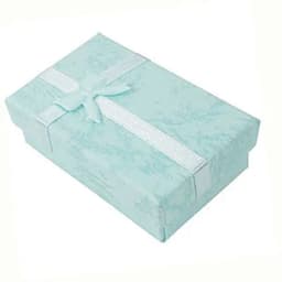 32pcs Jewelry Box 8x5cm Black Necklace Box for Ring Gift Box Paper Jewellery Box Packaging Bracelet Earring Display with Sponge
