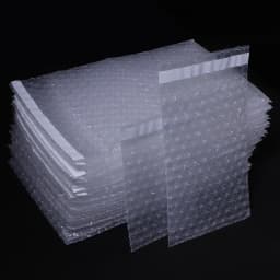10-50pcs/lot Clear Self-adhesive Double Sided Bubble Bags Packaging Pouches Jewelry Bead Small Accessories Shipping Packaging