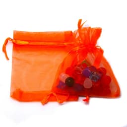 10pcs/bag 15x20/17x23/20x30cm Drawable Organza Jewelry Packaging Display Pouches Bags For DIY Gift Wedding Party Decoration