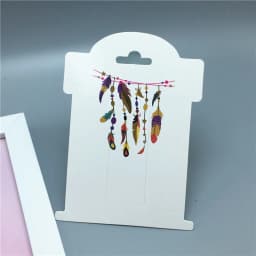 100pcs Multi-style Hair Clip Card 11*8cm Hair Accessories Jewelry Display Card New Arrival Hair Clip Packaging Classic Cards
