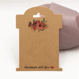 100pcs Multi-style Hair Clip Card 11*8cm Hair Accessories Jewelry Display Card New Arrival Hair Clip Packaging Classic Cards