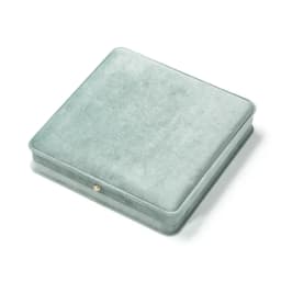 Velvet Jewelry Box Necklace Gift Case for Women Elegant Mother's Day Present Wedding Ring Earring Storage Organizer