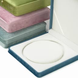 Velvet Jewelry Box Necklace Gift Case for Women Elegant Mother's Day Present Wedding Ring Earring Storage Organizer
