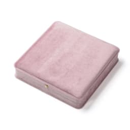 Velvet Jewelry Box Necklace Gift Case for Women Elegant Mother's Day Present Wedding Ring Earring Storage Organizer