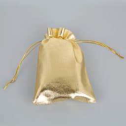 10pcs Gold/Silver Organza Jewelry Pouches 7x9/9x12/10x15/13x18cm Drawstring Wedding Gift Bags Jewelry Packaging