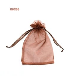 RE Wholesale 11X16 15X20 17X23cm 20x30cm Jewelry Drawable Organza Bags Wedding Decoration Party Packaging Pouches Gift Bags