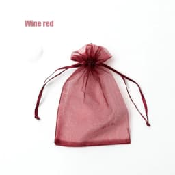 RE Wholesale 11X16 15X20 17X23cm 20x30cm Jewelry Drawable Organza Bags Wedding Decoration Party Packaging Pouches Gift Bags