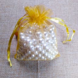 500pcs Organza Bags Wedding Party Decoration Jewelry Packaging 7x9 9x12 10x15 13x18 Cm Household Gift Pouches
