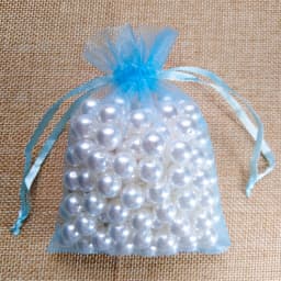 500pcs Organza Bags Wedding Party Decoration Jewelry Packaging 7x9 9x12 10x15 13x18 Cm Household Gift Pouches
