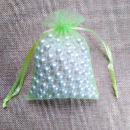 500pcs Organza Bags Wedding Party Decoration Jewelry Packaging 7x9 9x12 10x15 13x18 Cm Household Gift Pouches