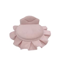 Dutch Velvet Sofa Shaped Jewelry Box Bracelet Pink Mini Couch Earrings Ring Display Stand with Mirror Elegant House Furniture