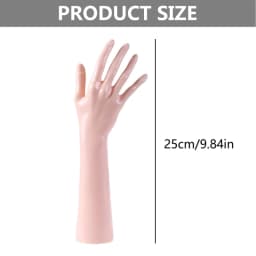 Articulated Silicone Foot and Hand Property Detailed Hand and Foot Mannequin Display Props for Jewelry and Watches