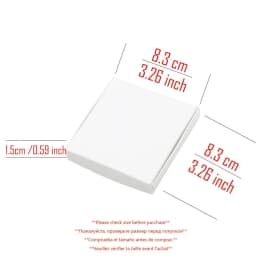 30PCS White Black Kraft Paper Jewelry Gift Box Package Holder Storage For Earring Necklace Accessories Wedding Wholesale Bulk