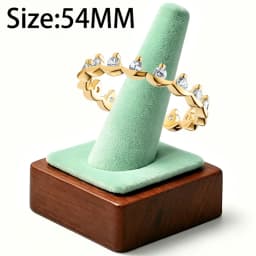 2026 New 925 Silver Women's Sparkling Love Heart Zircon Rose Sun Seal Exquisite DIY Charm Jewelry Ring Display Tool