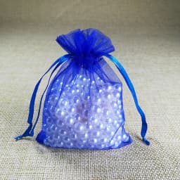 500pcs Organza Bags 5x7 7x9 9x12 10x15 13x18cm Wedding Party Christmas Favor Drawstring Gift Bag Jewelry Packaging Bags Pouch